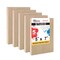 Unfinished Cradled Wood Panels for Painting, 5 Pack of 5x7 inch - Studio Birch Wooden Canvas Boards 3/4" Deep - Mixed-Media Craft, Acrylic, Oil, Encaustic, Paint Pouring Panel Board